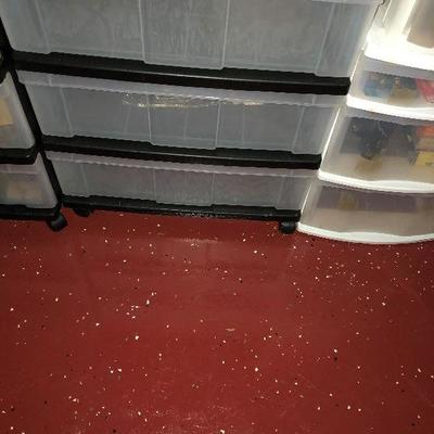 storage containers and contents