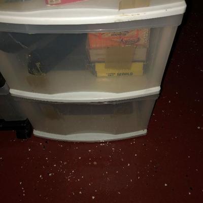 storage containers and contents