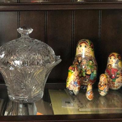 Jar and Russian dolls