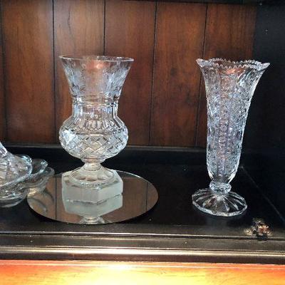 Crystal vases