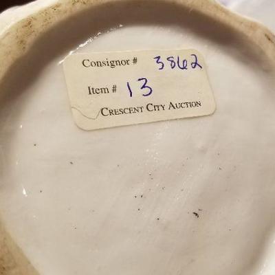 Lot #17 Antique Hard Paste Porcelain Ch'ing Dynasty Vase  1890-1895 - perfect!