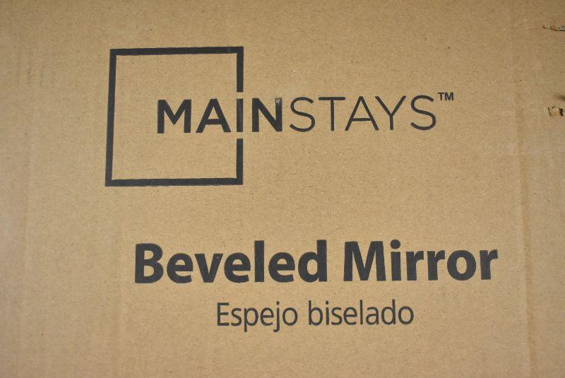 Mainstays Full Length BeveledEdge Mirror 48" x 12", 18 Retail New