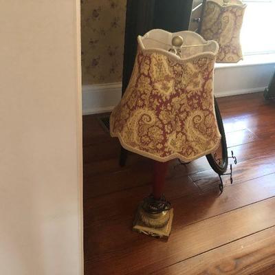 Matching lamps