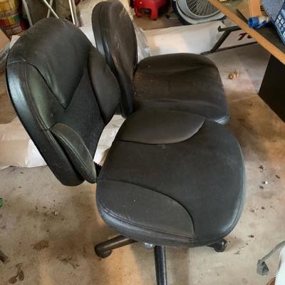 Two office chairs 