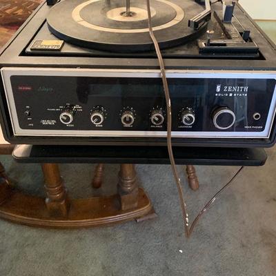 Zenith record player 