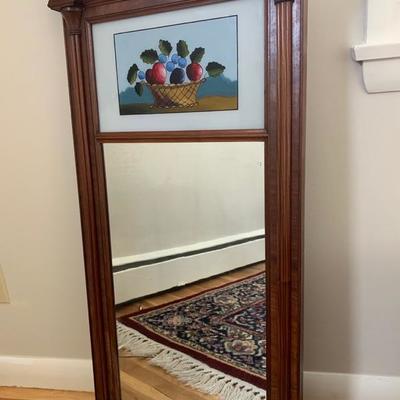 Antique Sheraton mirror