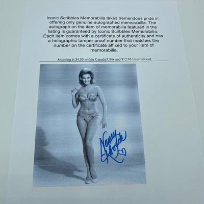 Lot 2 - Signed 60s: Sophia Loren, Zsa Zsa Gabor & More