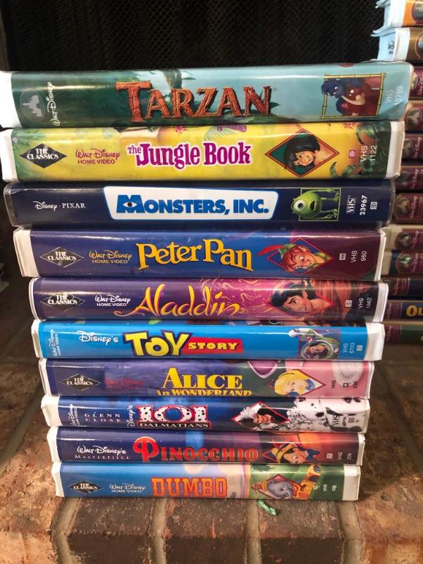 Disney VHS Tapes Lot 1