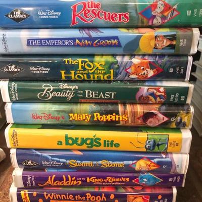 Disney VHS Tapes - Lot #2