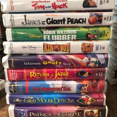Disney VHS Tapes - Lot #3