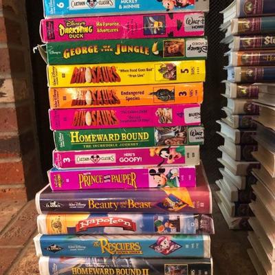 Disney VHS Tapes - Lot #4