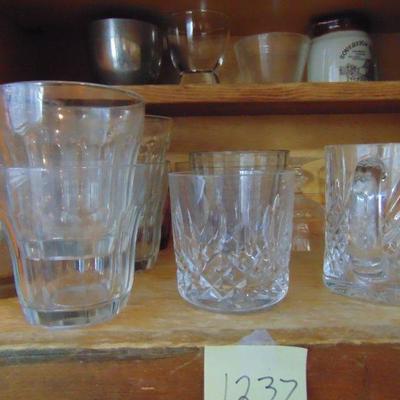 1234, 1235, 1236, 1237  Glassware