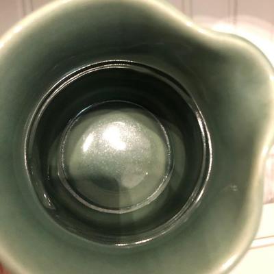 Small Pitcher green glazed 
