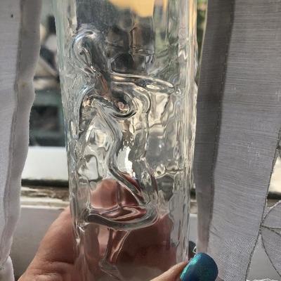 Mid century 4 naked dancing lady glasses  3D