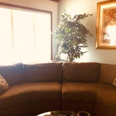 Bassett Semi-Circular Couch