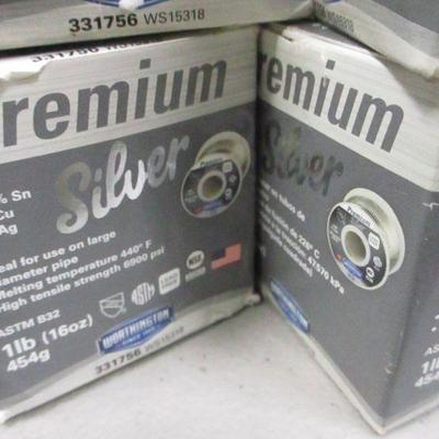 Lot 61 - Premium Silver, Lead Free Solid Wire Solder .118