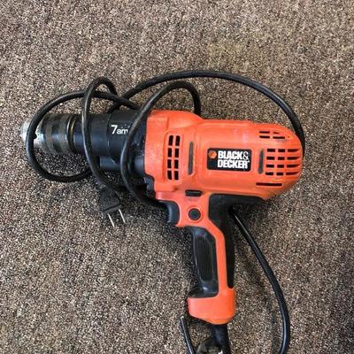 Black and decker drill 