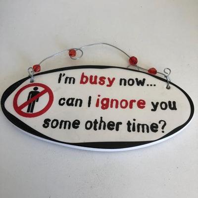 Small sign 
