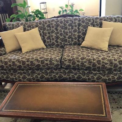 Vintage couch recovered 