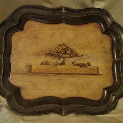 Country Home/Rustic Home Wooden Platter