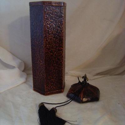 Decorative Wine/Bottle Box with Tassels
