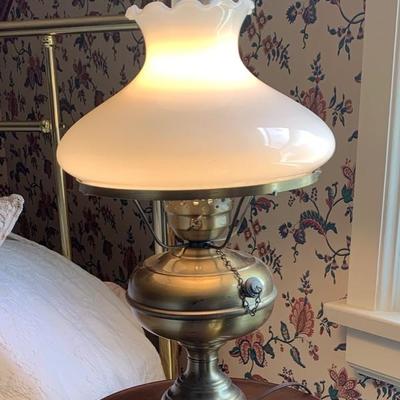 Vintage electric lamp