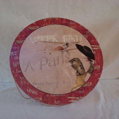 Paris Hat Storage Box