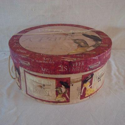 Paris Hat Storage Box