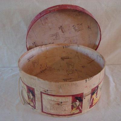 Paris Hat Storage Box