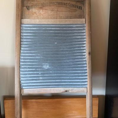 Antique washboard