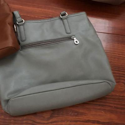 Grey purse