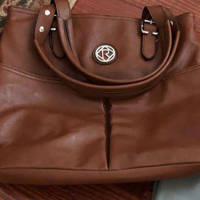two brown purses