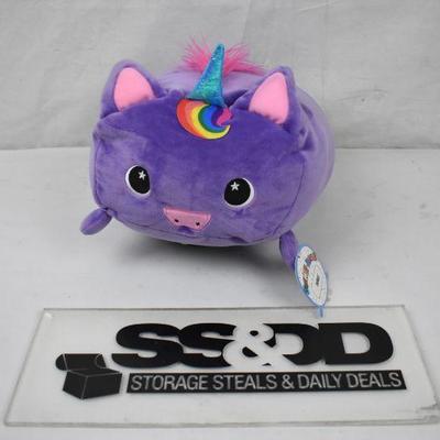 Moosh Moosh Twinkle Purple Unicorn Stuffed Animal Toy Soft Plush Buddies - New
