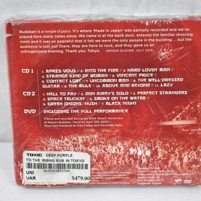 Deep Purple to the Rising Sun in Tokyo on DVD & CD. Damaged Packaging - New
