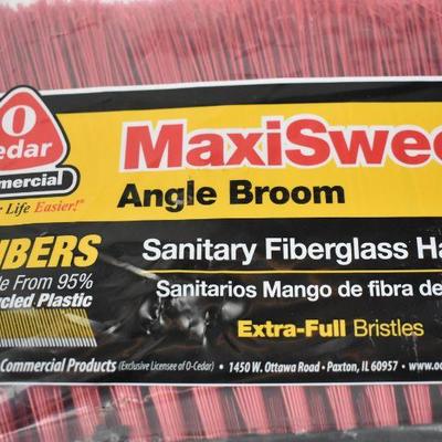 O'Cedar Maxi Sweep Angle Broom with no handle - New