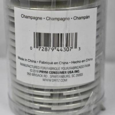 DIY Curtain Grommets, 32 pcs, Champagne Color. Open Package - New