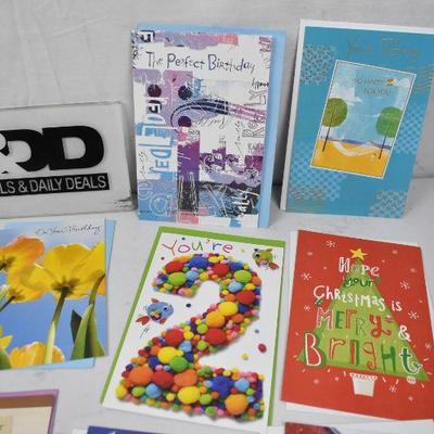 22 Different Greeting Cards & Envelopes - New