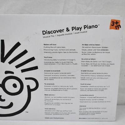 Baby Einstein Discover & Play Piano for ages 3m+ - New