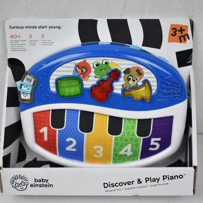 Baby Einstein Discover & Play Piano for ages 3m+ - New