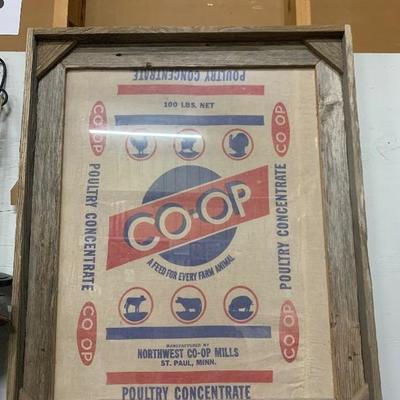 Vintage Framed CO-OP