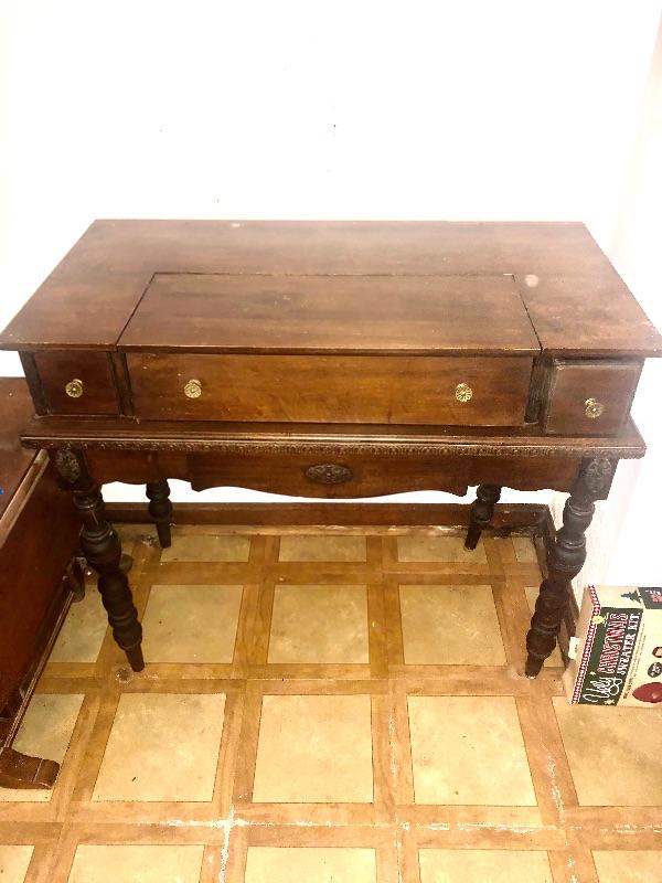 Antique Folding Top Desk Estatesales Org