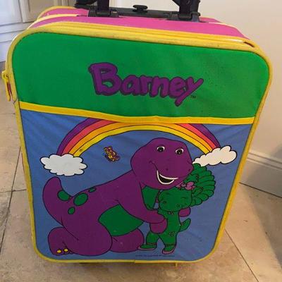 Barney Suitcase 