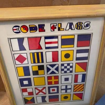 Code Flag Painting 