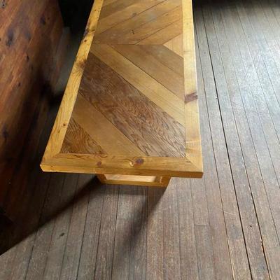 Hand Made Wooden Coffee Table