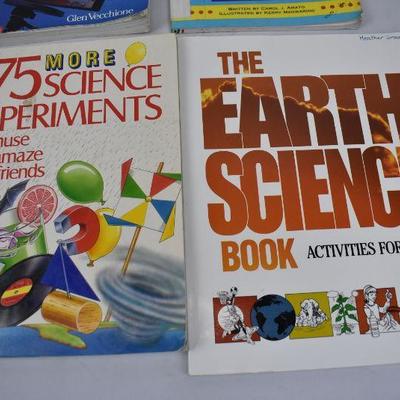 8 Educational Books, Mostly Science & Math for Elementary Ages