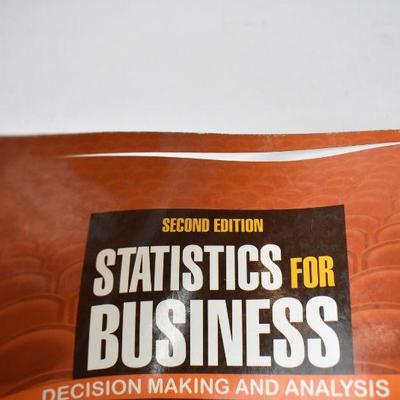 Statistics for Business, Second Edition, Textbook