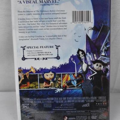 Coraline on DVD, Damaged Package