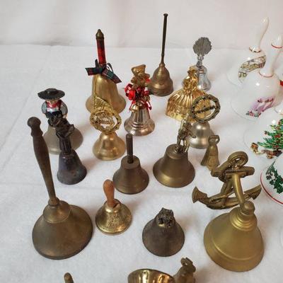 40 Vintage Bells Most with Clappers