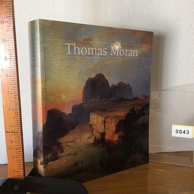 Thomas Moran hard cover art book from the Gilcrease Museum, Tulsa