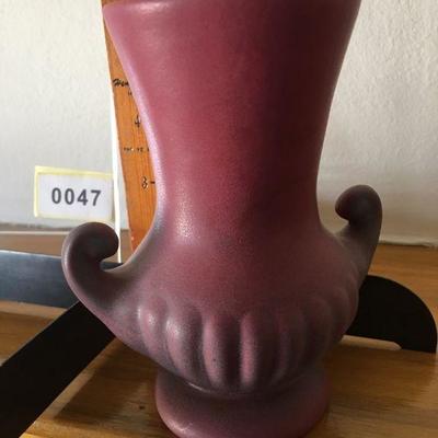 Van Briggle Mulberry glaze vase - Colorado Springs